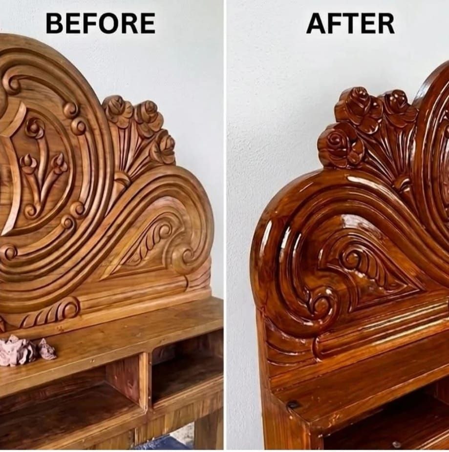 Proof 1 - Before and After Varnish
